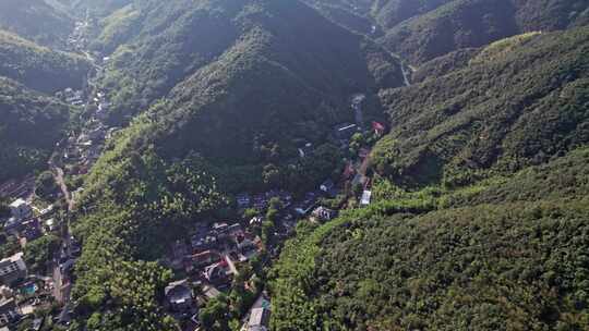 莫干山日出 美丽山村