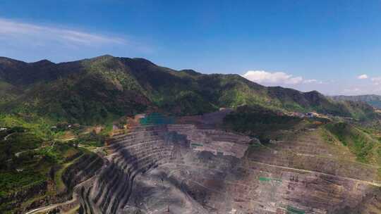 矿山矿坑开采航拍【4k合集】