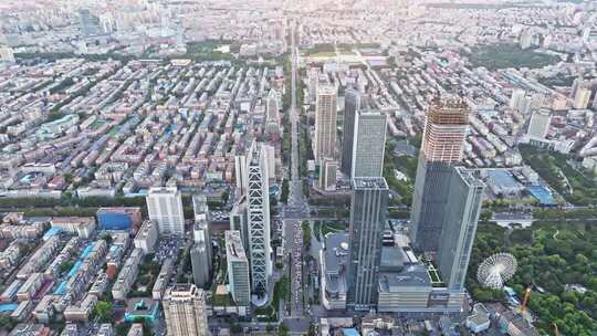 长春市中心IFC城市风光航拍合集