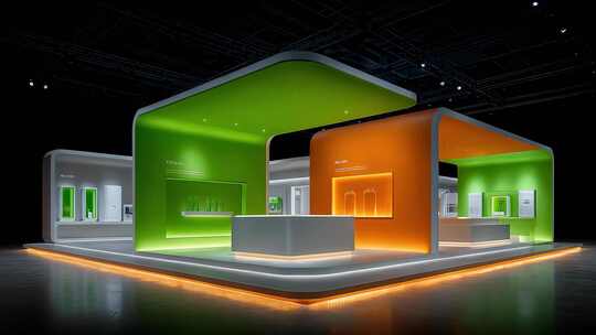 科技感展台设计展现未来品牌形象