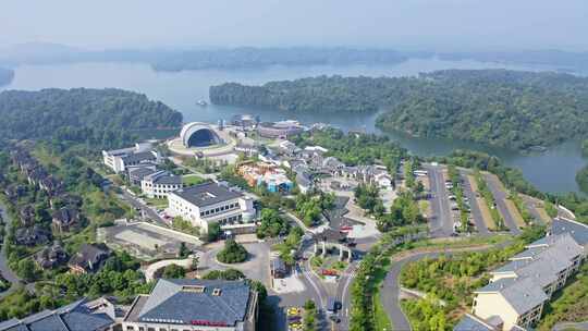 江西新余仙女湖风景区山庄古建筑