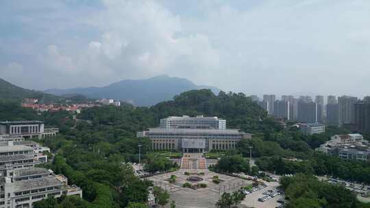 航拍福建莆田市政府莆田市人民政府