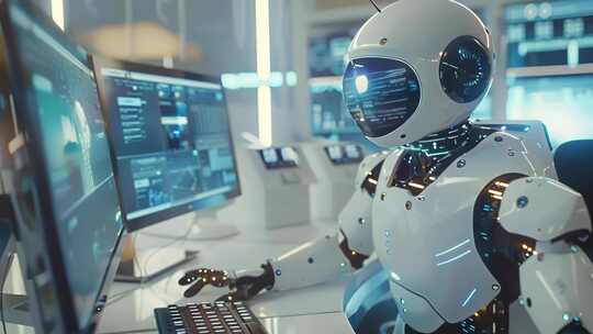 人工机器人  工作机器人 机器人工作