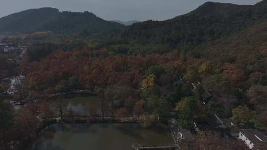 苏州天平山枫叶红了