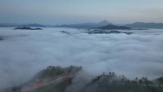 干净空镜广告唯美航拍大景城市山川