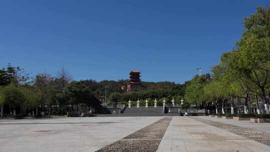 厦门市同安区梵天禅寺千年古刹佛门魁星阁