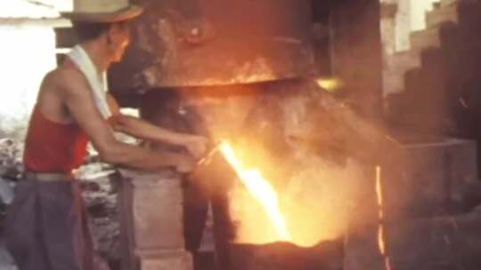 70年代80年代炼钢厂集体经济