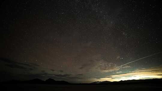 星空银河延时摄影