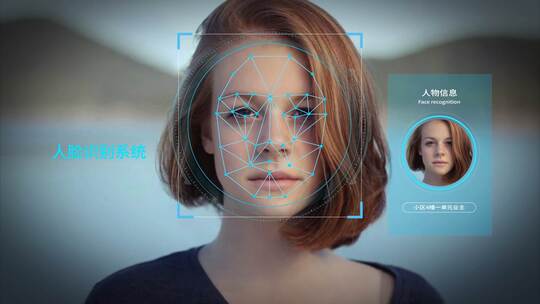 科技感人脸识别