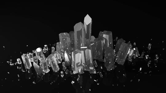 水晶石 钻石