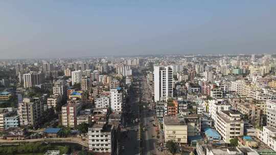 孟加拉国达卡令人惊叹的无人机镜头