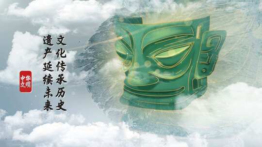传统非遗文化快闪宣传展示AE模板