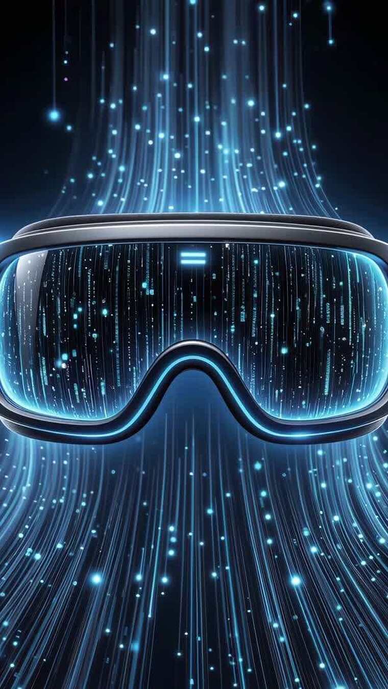 【竖屏】赛博朋克VR眼镜科技感