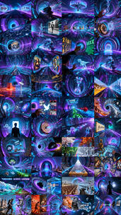 8K时空穿越高清在线视频素材下载