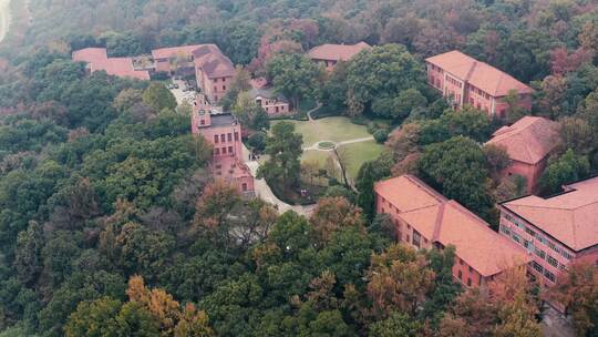 浙江大学之江校区航拍风光