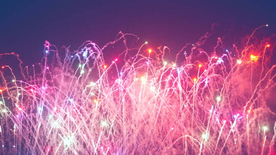 烟花 除夕 春节 新年 花火 4K