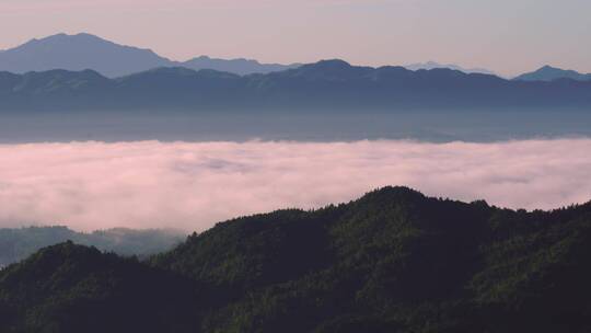 南岳衡山山景云海奇观4k视频竖版视频素材模板下载