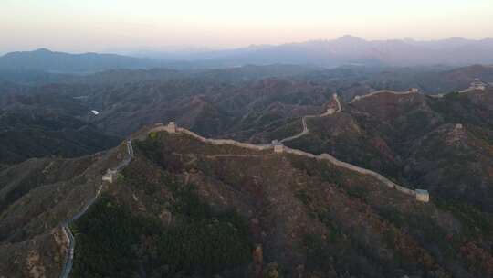 河北金山岭长城航拍