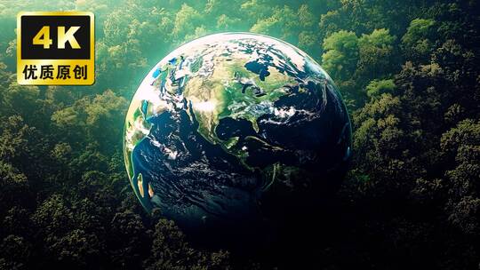 世界地球日生态城市绿色能源与可持续发展