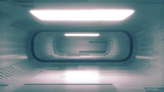 未来主义科幻船视频AE模板