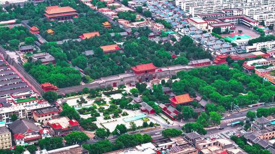 【泰安】泰山岱庙航拍