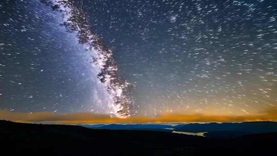 4k星空银河夜空繁星宇宙