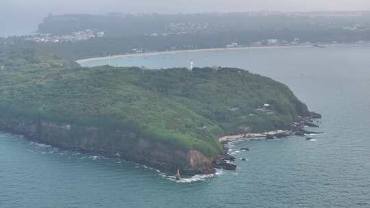 广西北海涠洲岛航拍视频素材模板下载