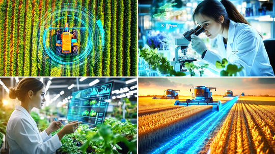 智慧农业 科技智慧大棚 现代农业