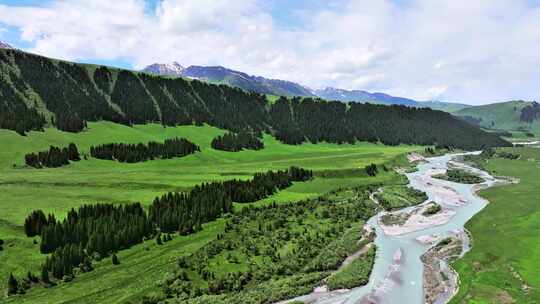 新疆独库公路唐古拉风暴天山神秘大峡谷