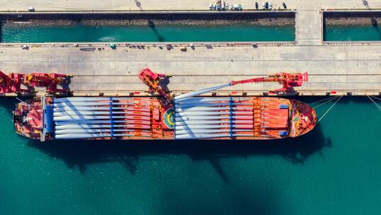 风车叶吊装运输