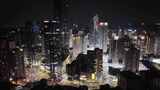 4K飞行素材-重庆观音桥夜景高清在线视频素材下载