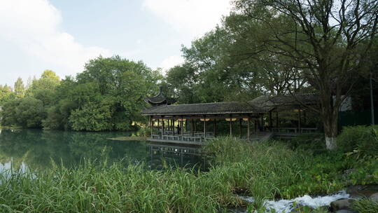 杭州西湖山水自然风景