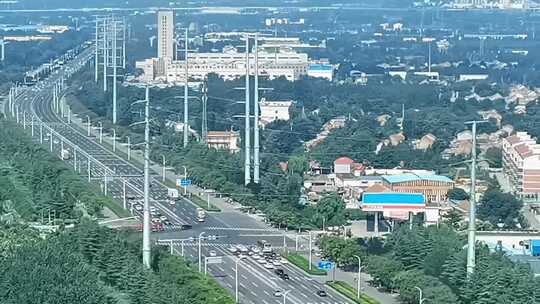 都市车流-延时