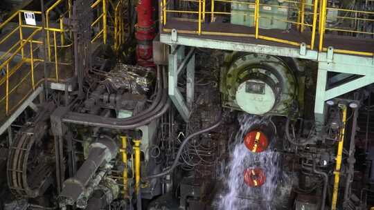 钢铁厂热卷生产线制造业钢材钢铁2