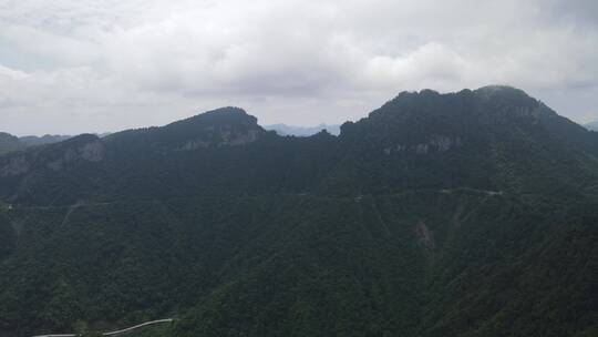 湖北神农架天燕景区航拍