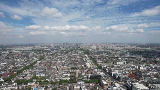 江苏苏州城市宣传片地标建筑航拍