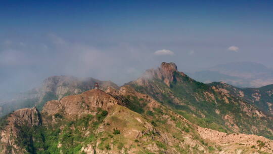 穿云破雾 马耳山 山东丘陵