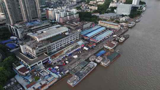 中国广东省广州市荔湾区黄沙水产交易市场