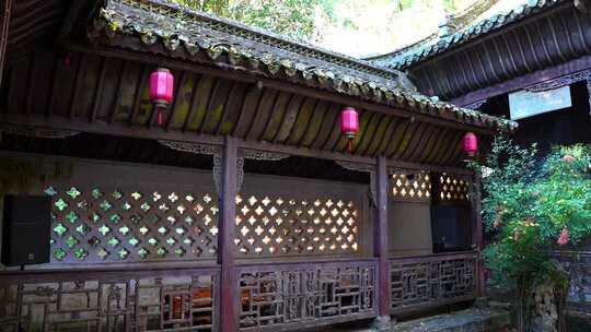传统中式古建筑庭院景观