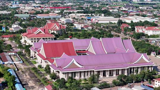老挝国家会展中心航拍
