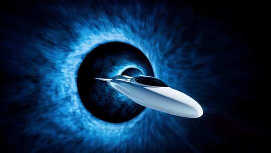 「有版权」宇宙时空隧道快速穿梭4K