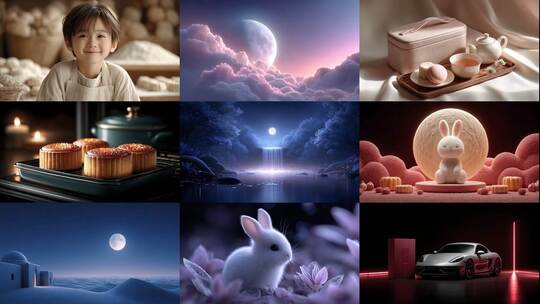 中秋月饼茶阖家团圆合集(前138S为快速预览)