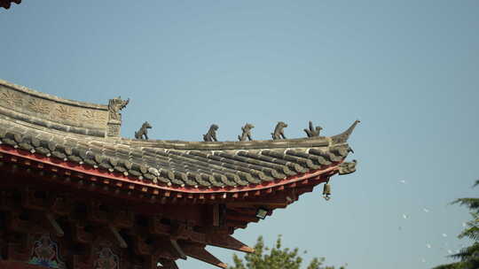 白马寺古风建筑