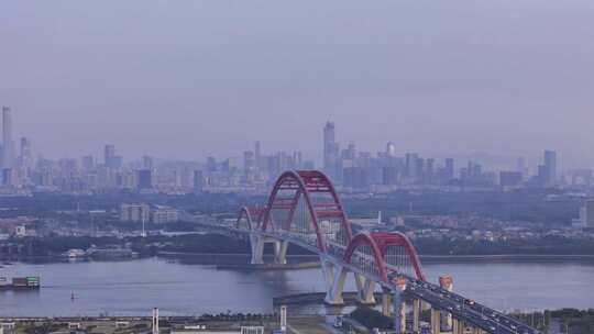 广州新光大桥视频素材模板下载