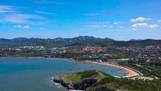 海边  海岸线 海滨浴场