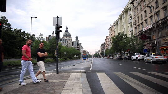 布达佩斯城街景