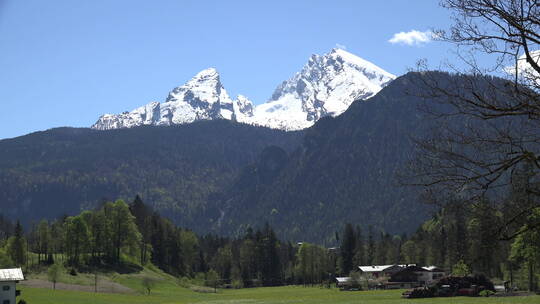 冰川山脉景观