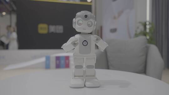 人工智能机器人-机械臂-科技生活视频素材模板下载