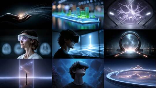 虚拟现实ARVR未来科技(前138S为快速预览)