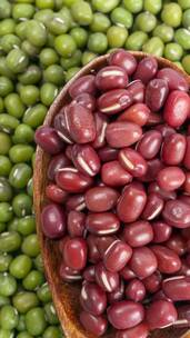 红豆绿豆薏米五谷杂粮组合熬粥食材4k